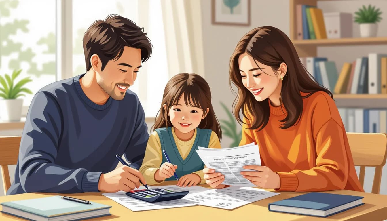 教育費の目安と奨学金制度の活用法