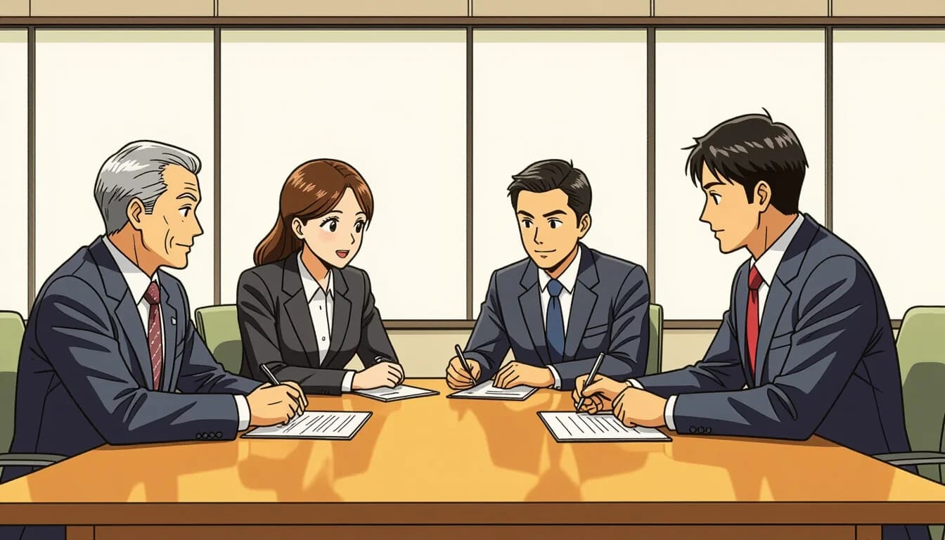 日本企業の上下関係と年功序列の仕組み