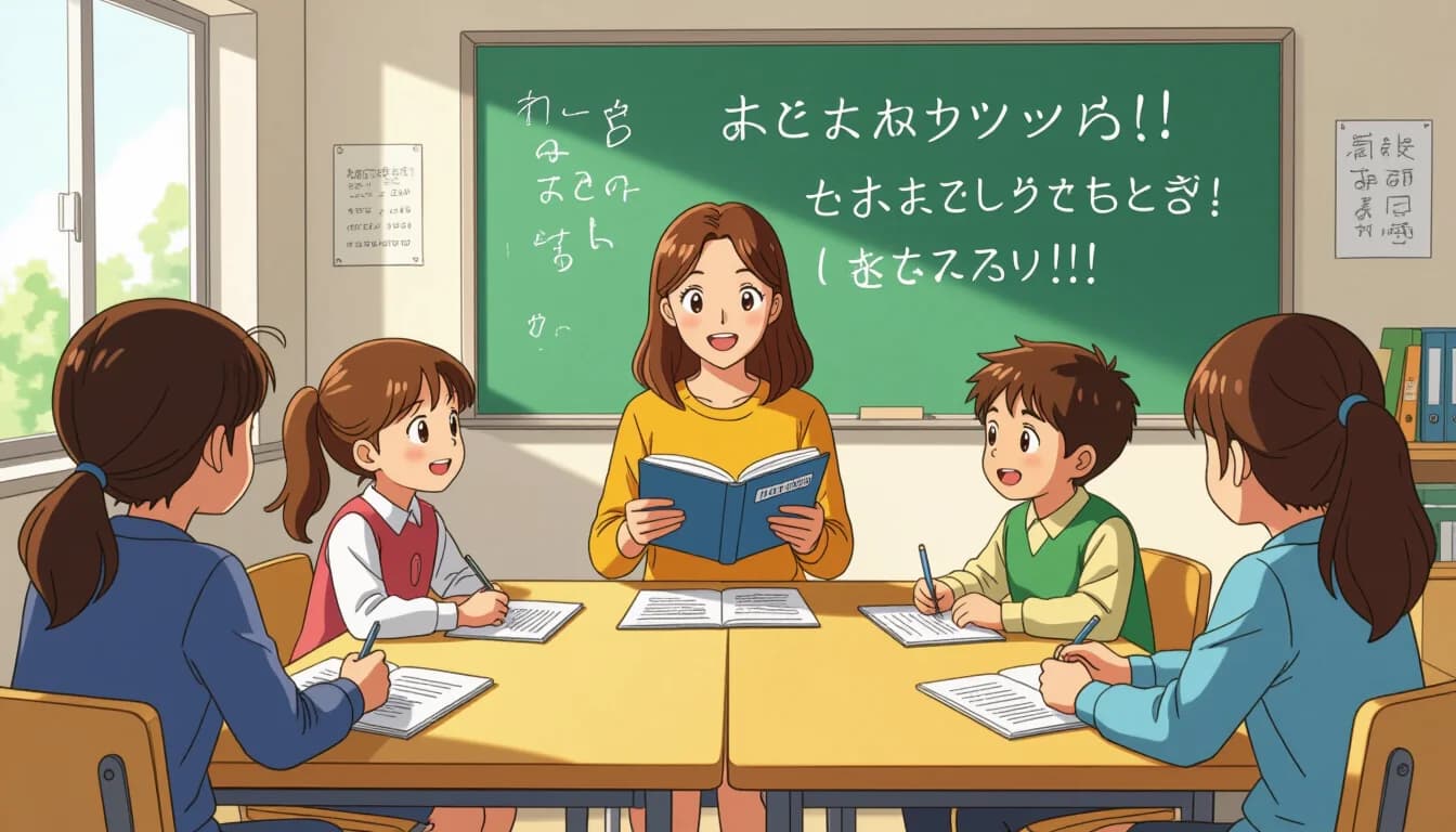 外国人の子どもの日本語教育サポート