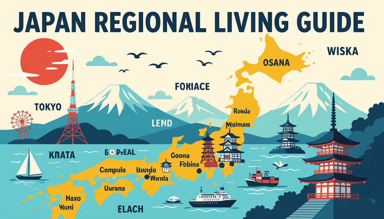 日本の地域別暮らしガイド