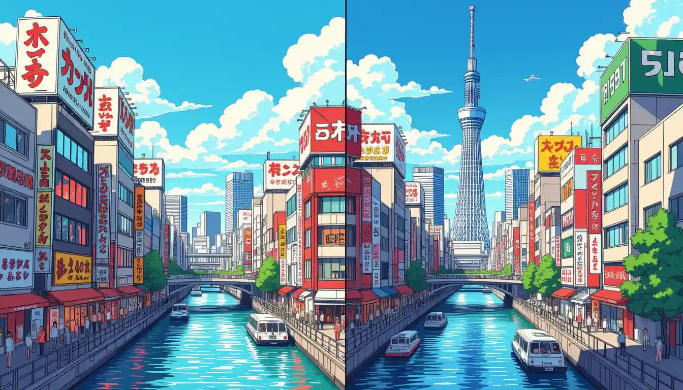 大阪の暮らしと東京との違いを徹底比較