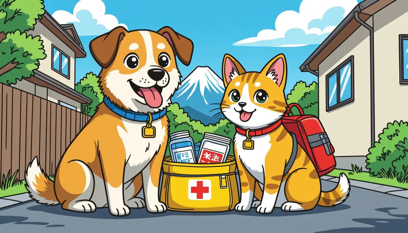 ペットの災害対策と避難準備ガイド