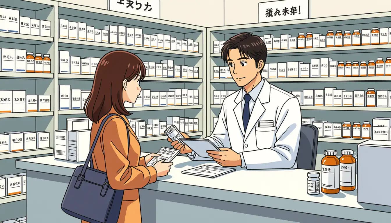 日本の薬局の使い方と処方箋の受け取り方