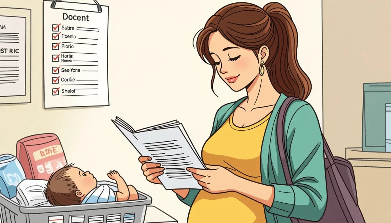 日本での出産準備と必要な手続き一覧