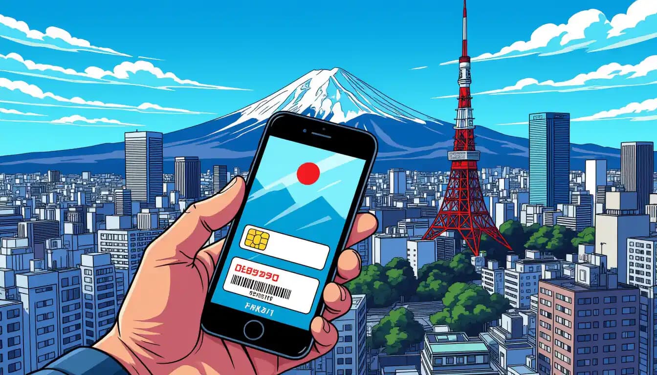 海外の携帯電話を日本で使う方法