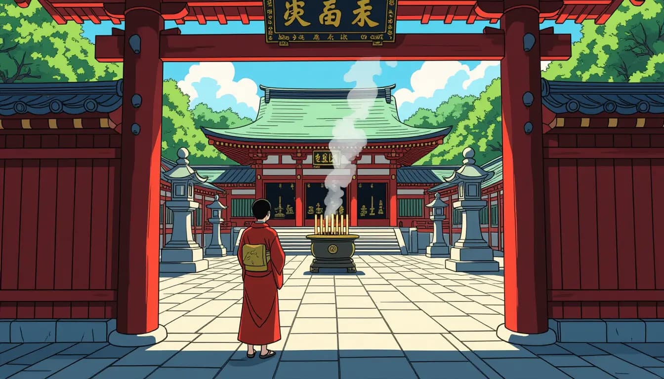 日本の仏教と寺院の参拝マナーガイド