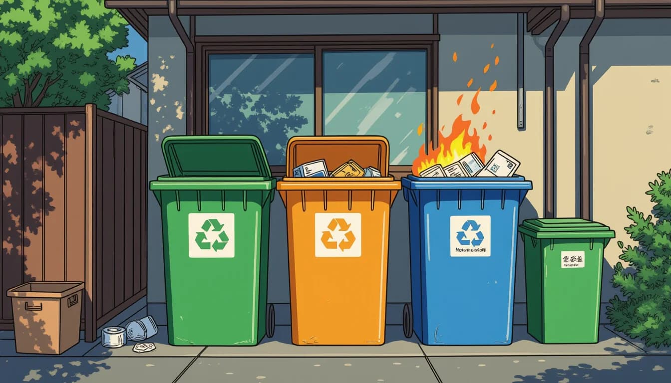 燃えるゴミ・燃えないゴミの正しい分け方