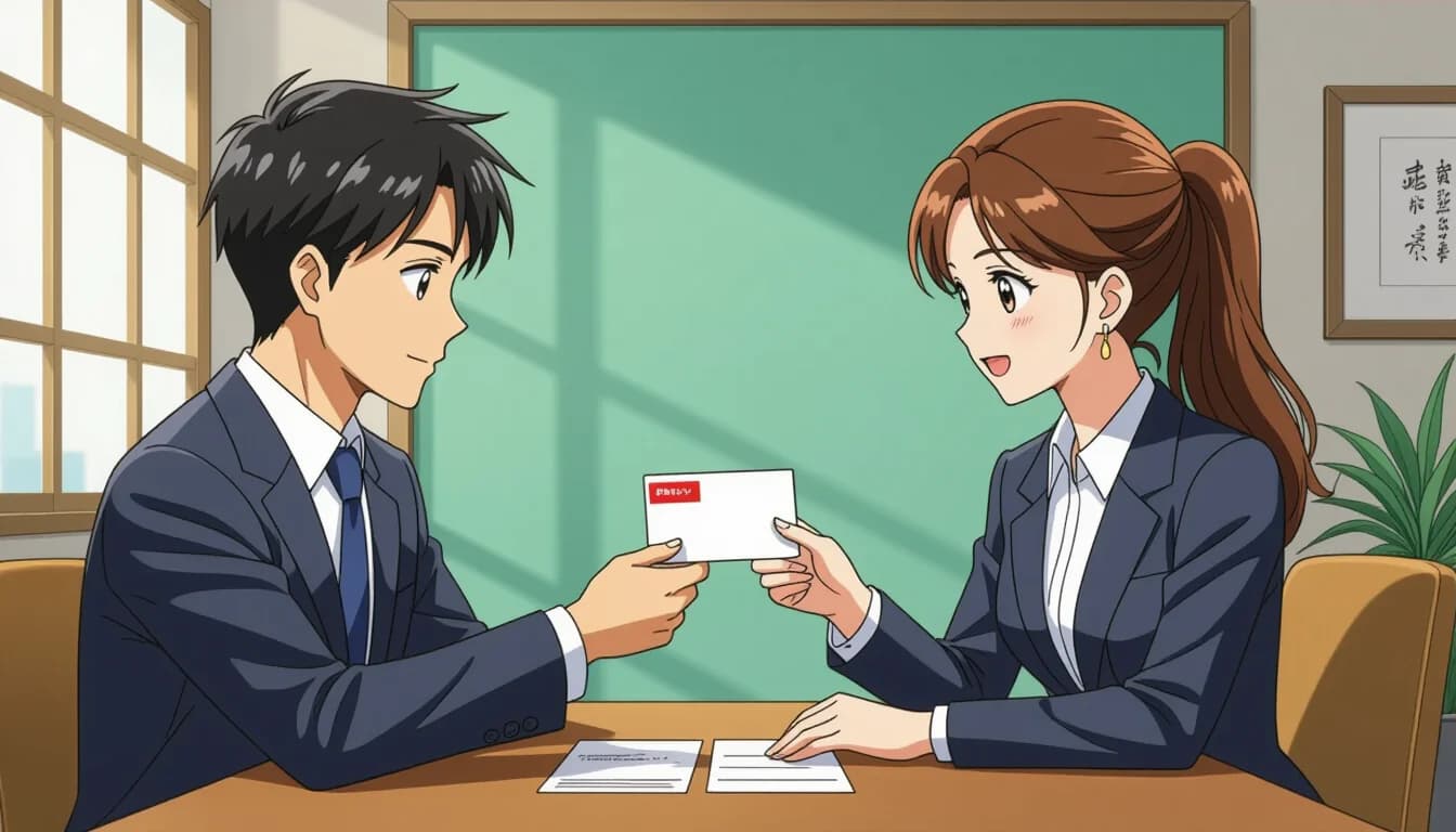 名刺交換のマナーとビジネス礼儀