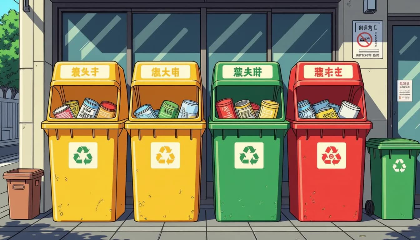 日本のゴミ分別の基本ルールを覚えよう