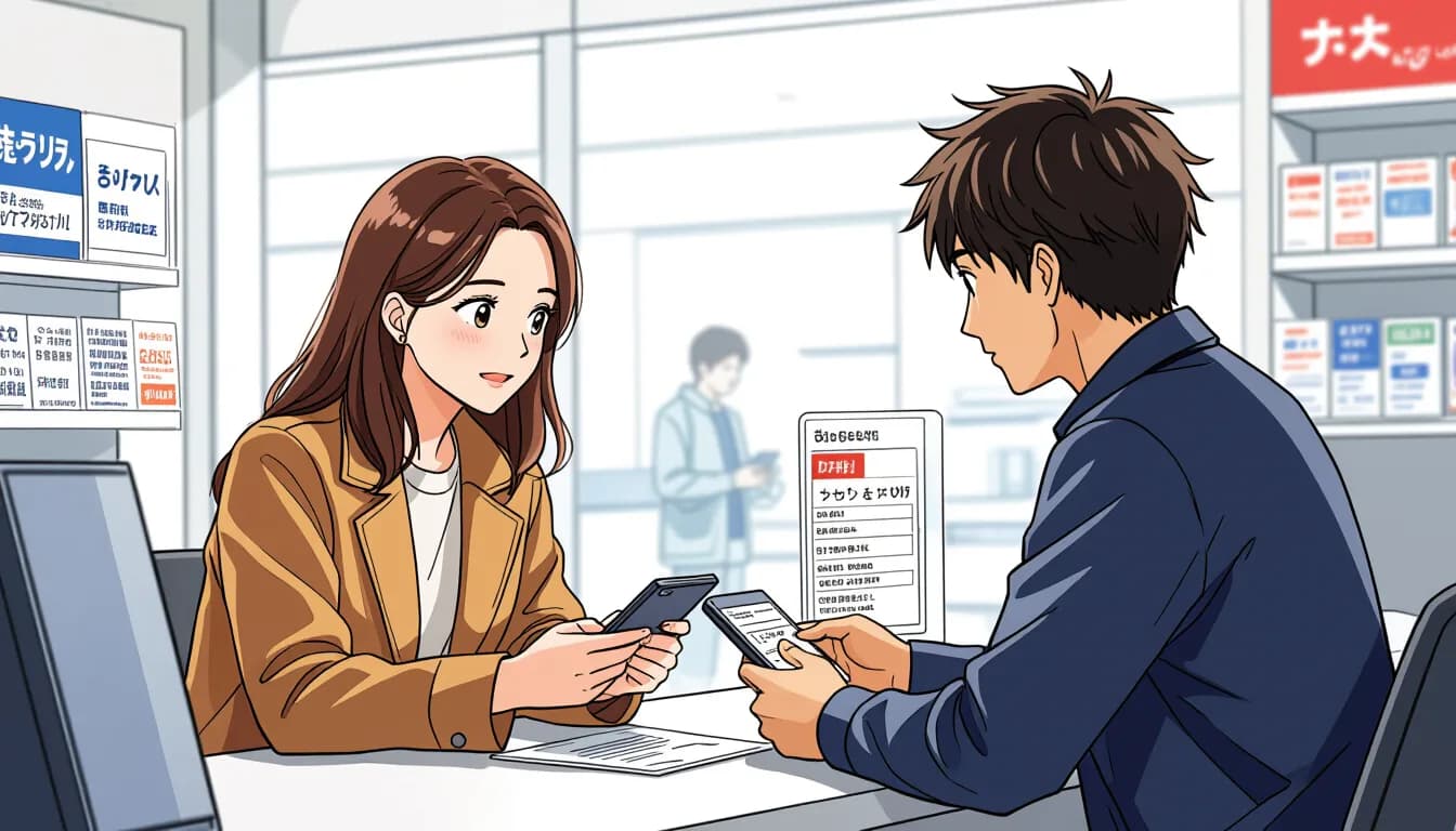 日本で携帯電話を契約する方法と手順
