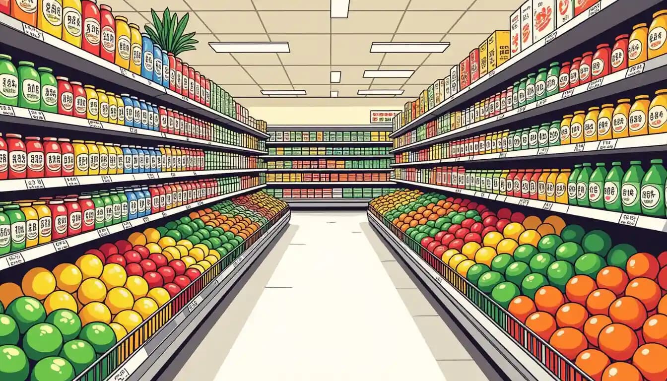 日本のスーパーマーケットでの買い物ガイド