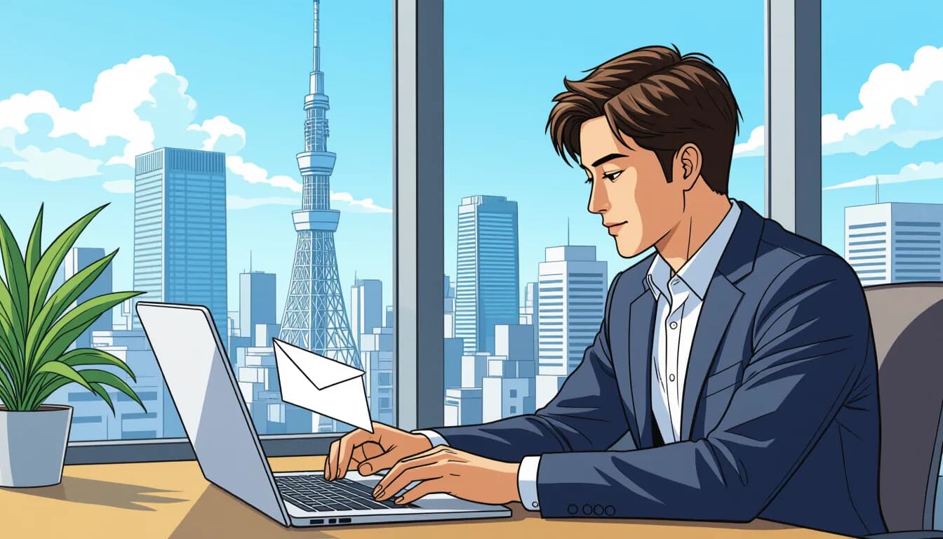 日本のビジネスメールの書き方と例文集