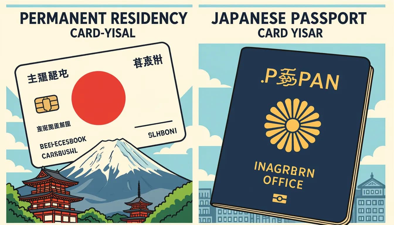 永住権と帰化の違い：メリットとデメリット比較