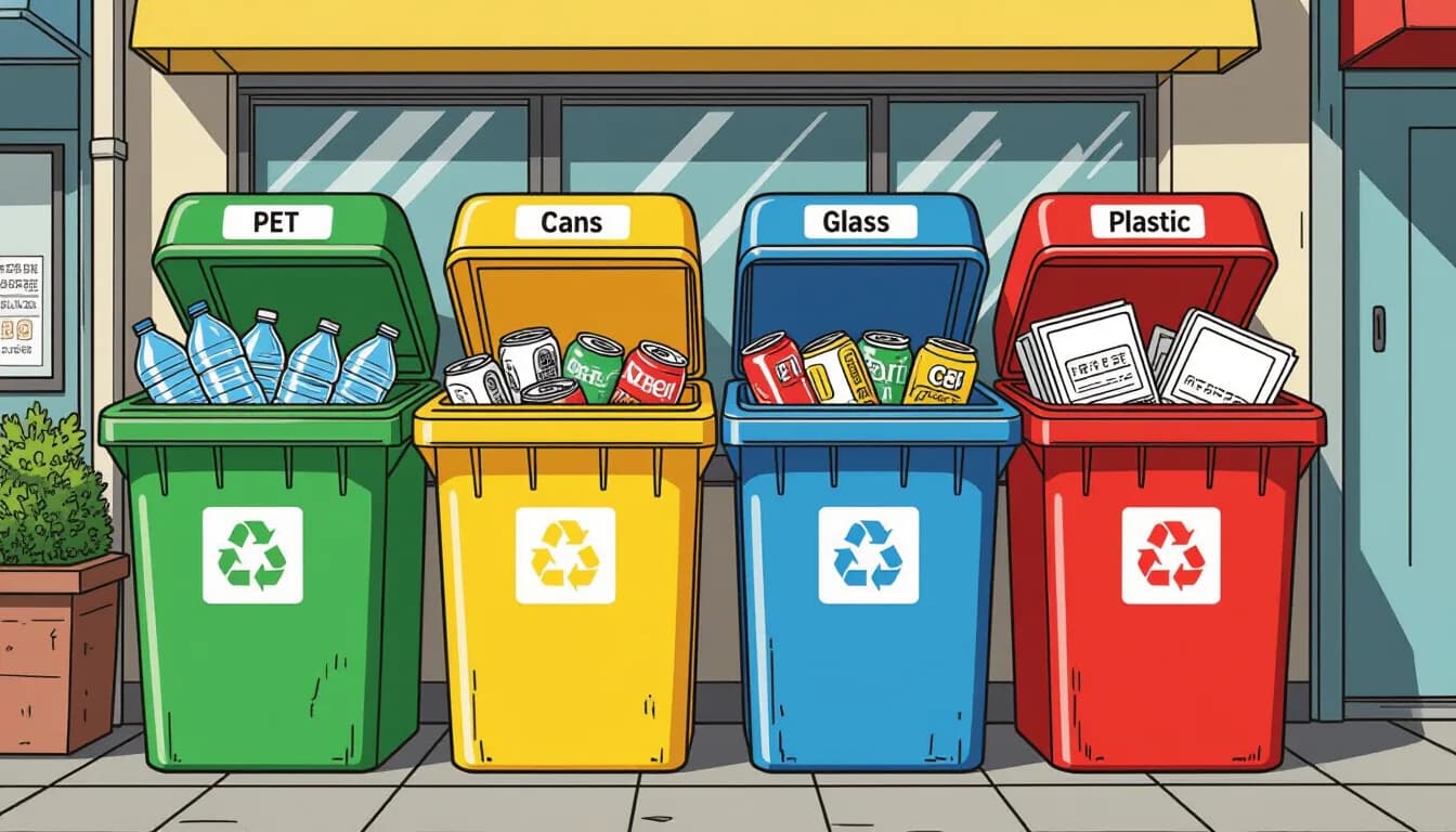 資源ゴミのリサイクルルールと出し方