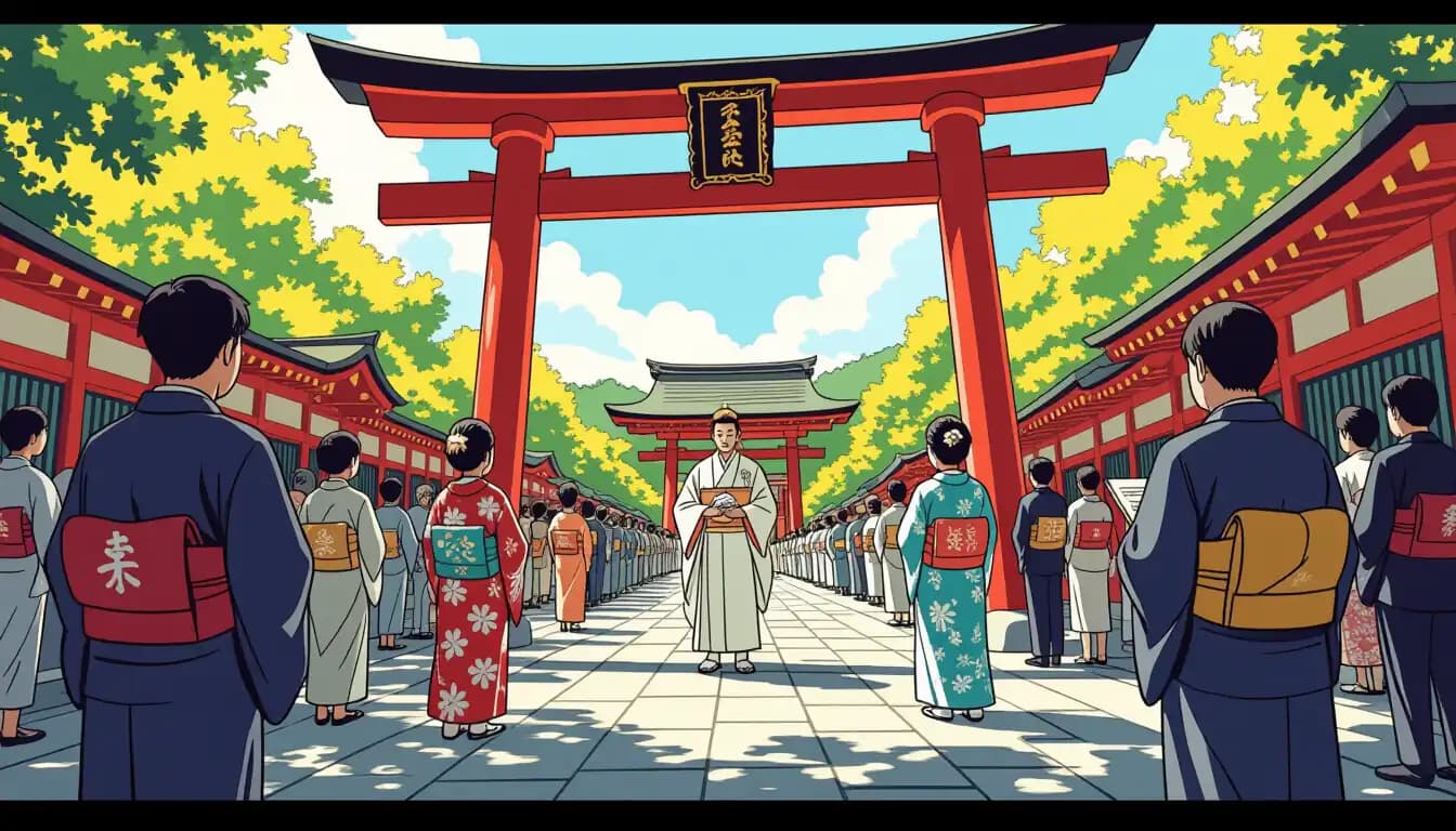 日本の宗教行事と外国人の参加ガイド