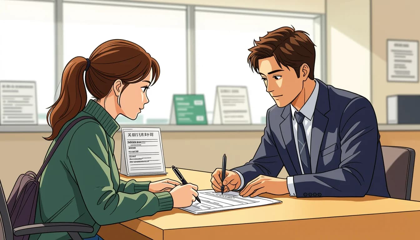 銀行口座開設の申込書記入ガイド