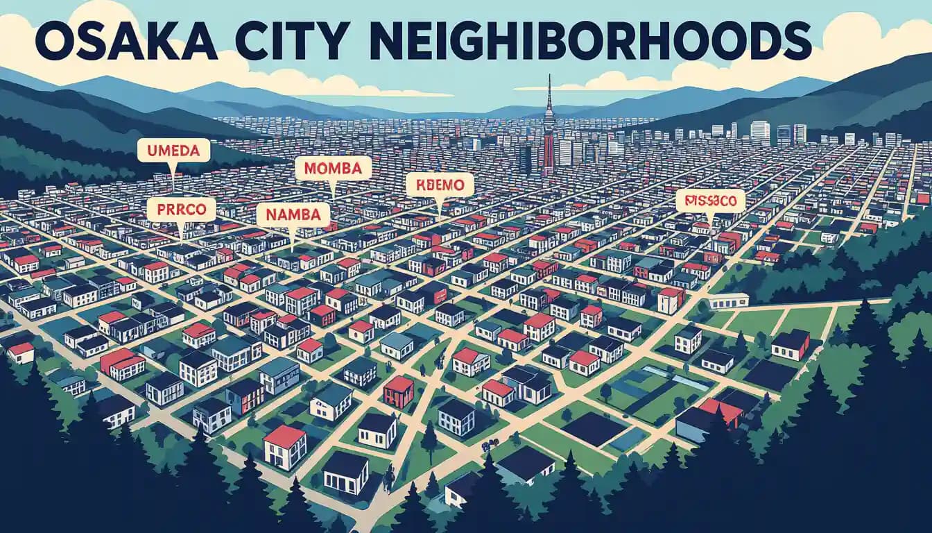 大阪で外国人におすすめの地域と特徴