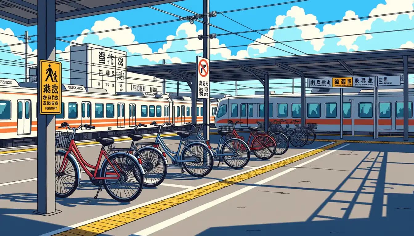 自転車の駐輪ルールと撤去対策