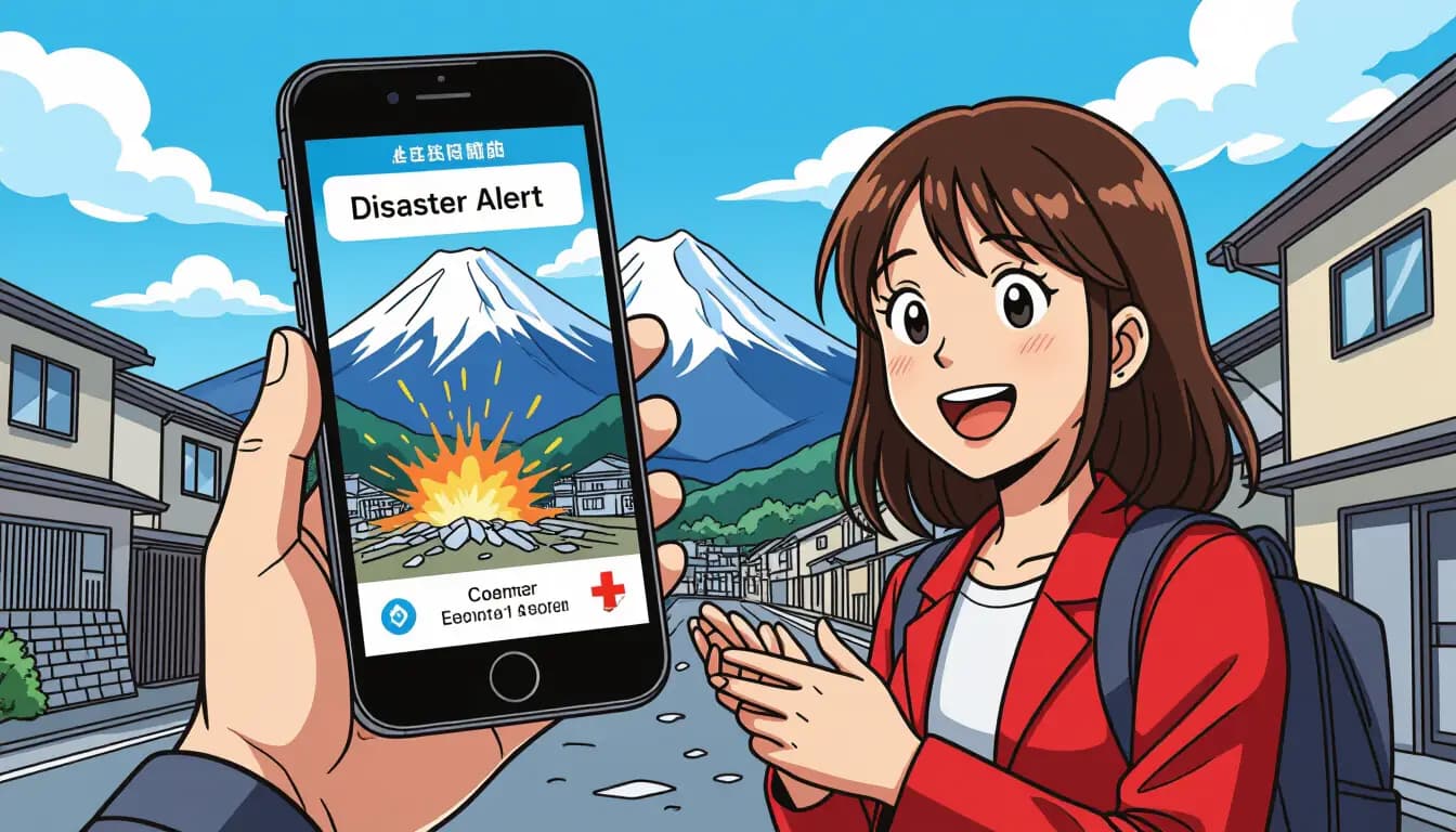 防災アプリとアラート通知の設定方法