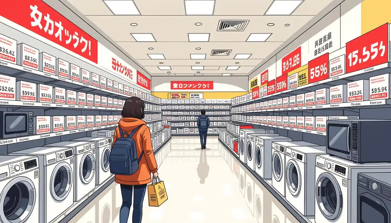 家電量販店での買い物ガイドと値引き交渉