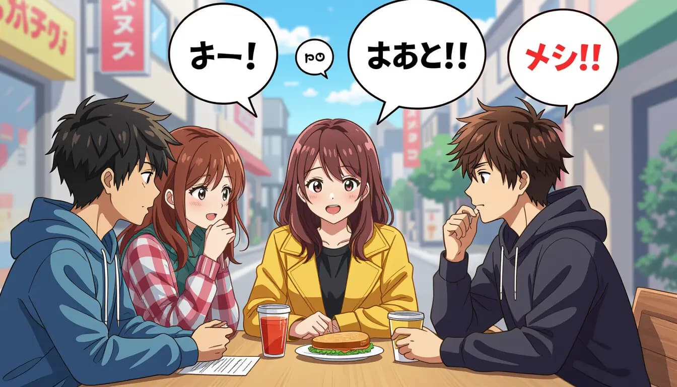 日本語のスラング・若者言葉ガイド