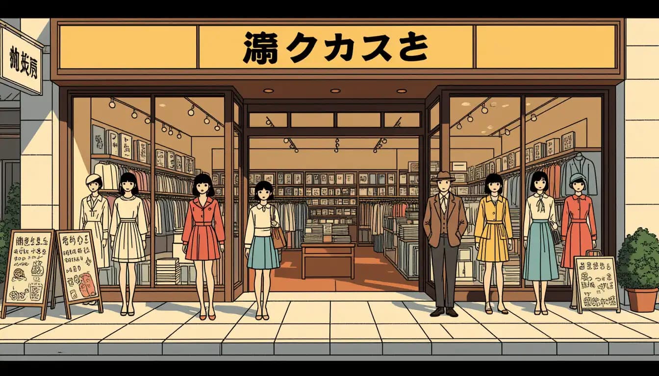 アウトレットモールとセカンドハンドファッション