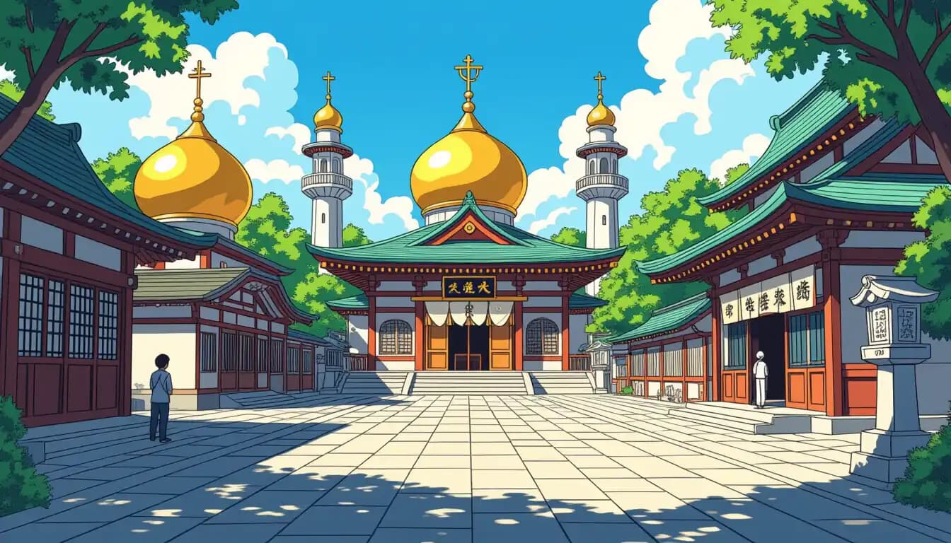 日本の宗教コミュニティと礼拝の場所