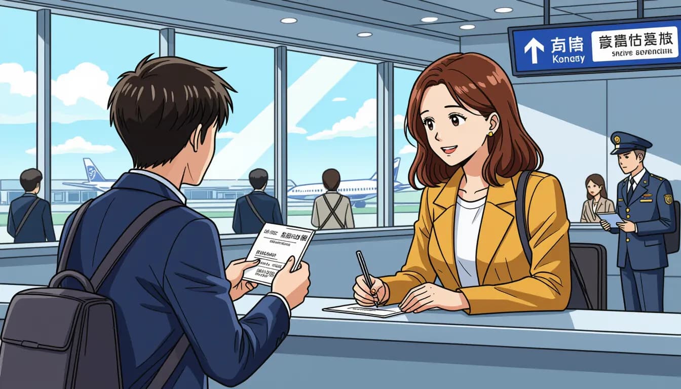 在留カードの返納方法と出国手続き