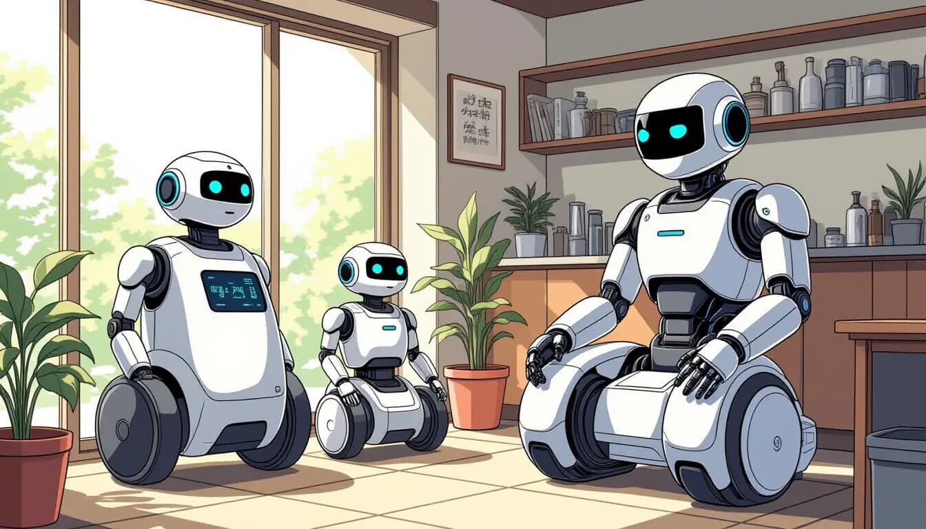 日本のロボット・AI技術と日常生活