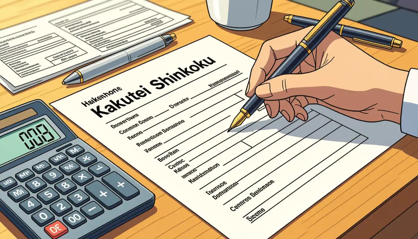 確定申告書の記入ガイドと提出方法