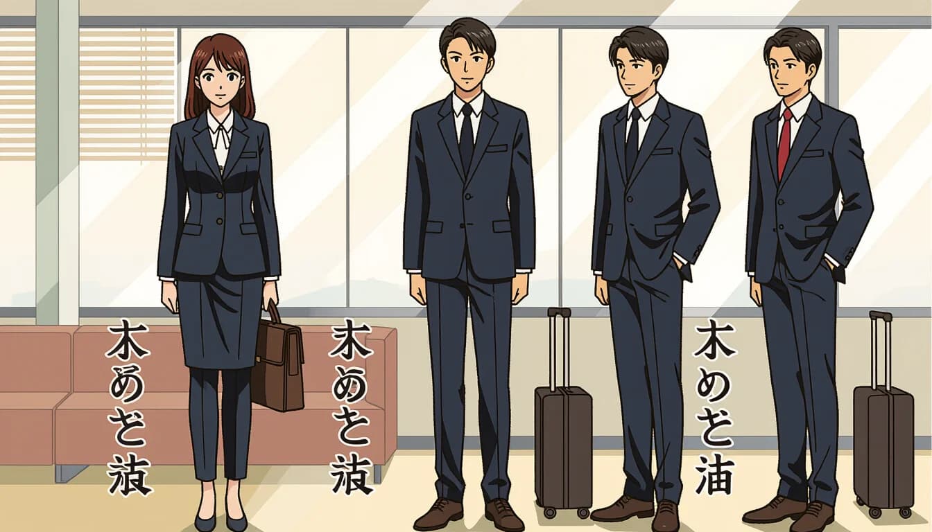 ビジネスウェアと就活スーツの選び方