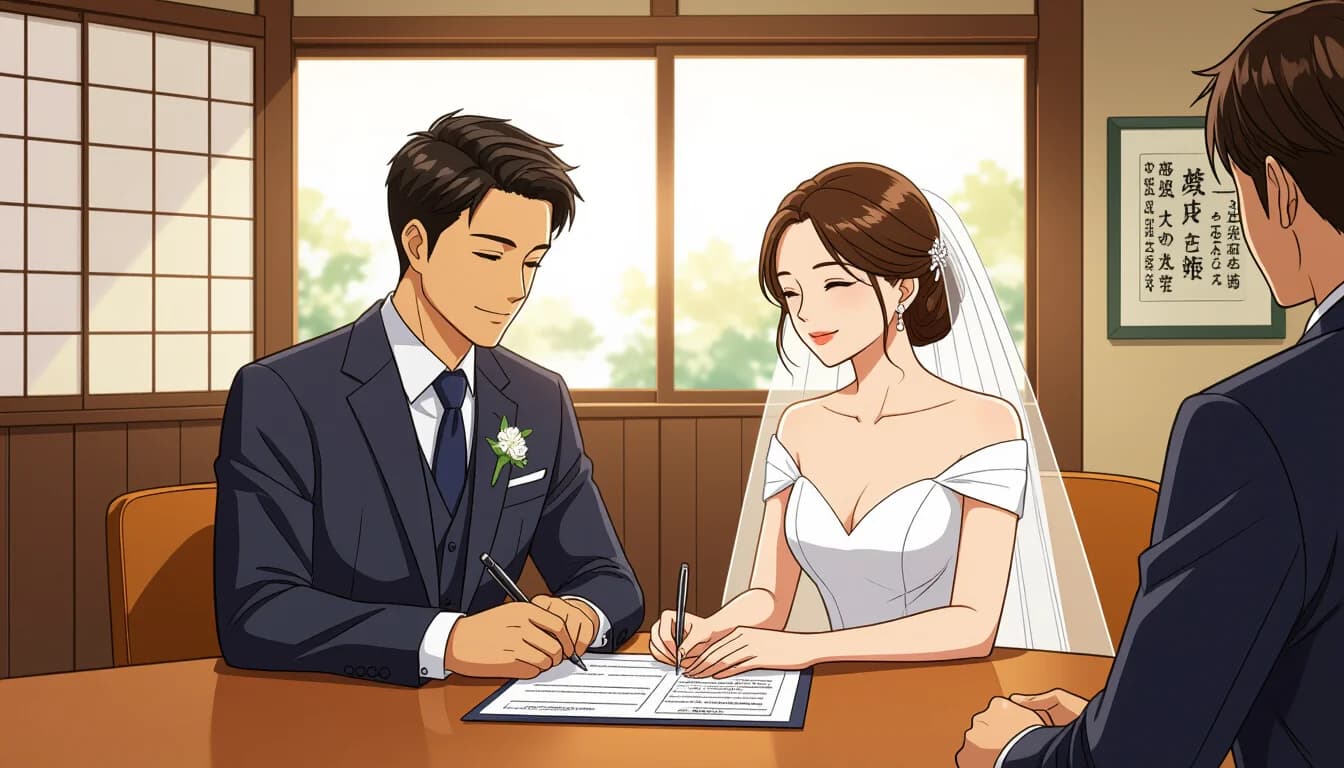 日本での国際結婚の手続きと必要書類一覧