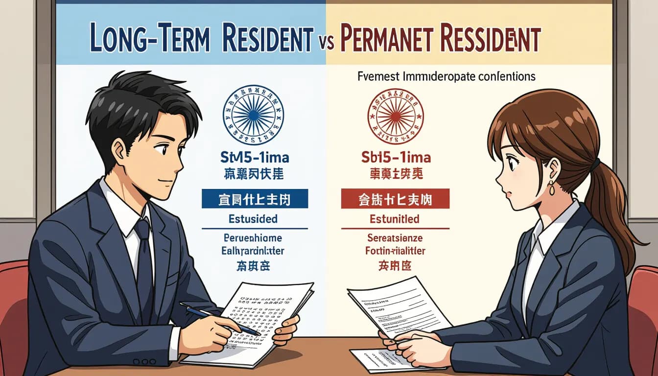 定住者ビザと永住者ビザの違いと選択