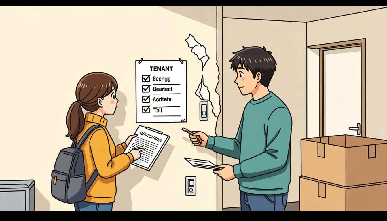 退去時の原状回復トラブルを避ける方法