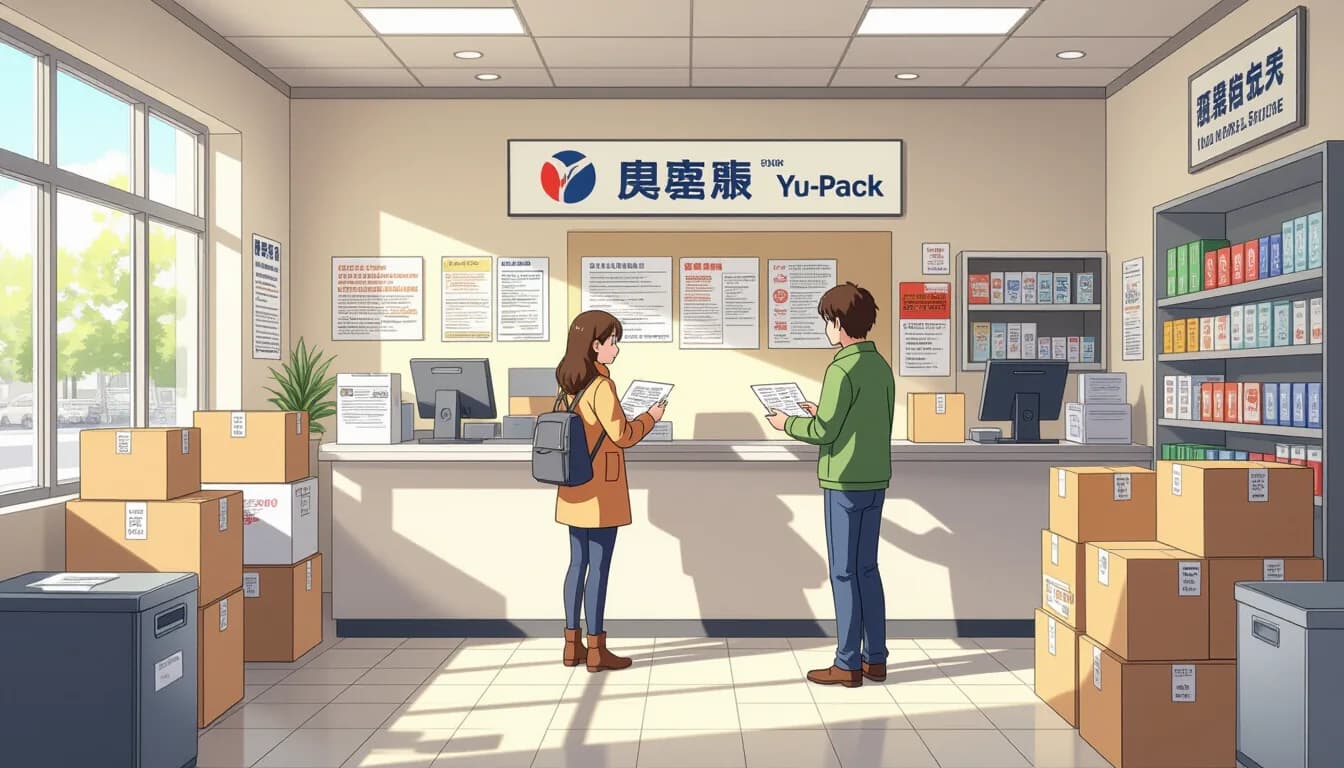 郵便局の使い方と荷物の送り方ガイド