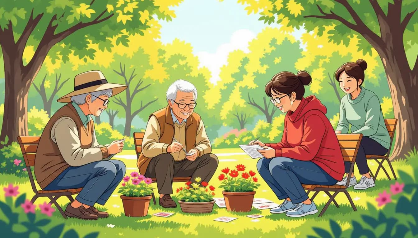 老後の趣味と社会参加の方法