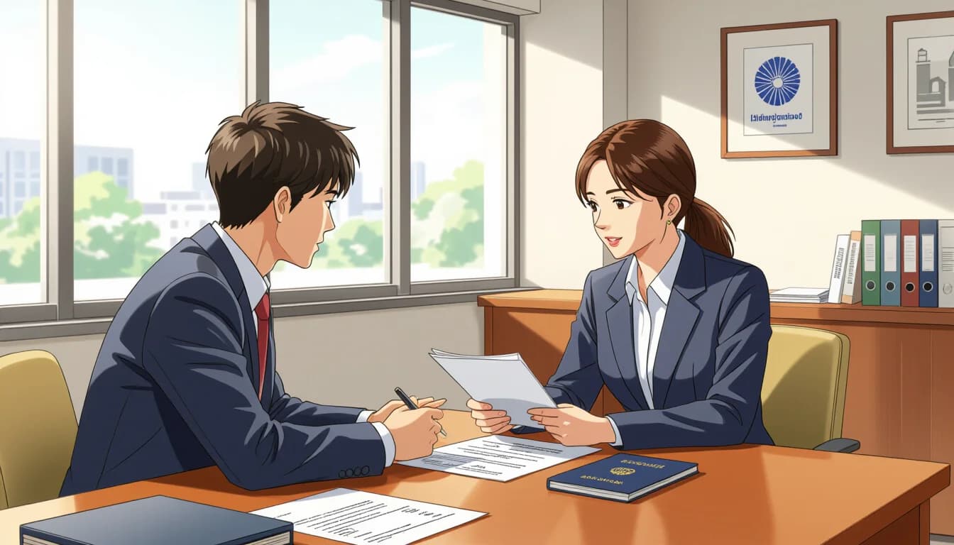 短期滞在から長期ビザへの切り替え